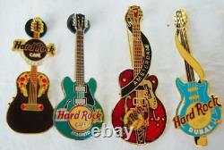 Hard Rock Cafe Lot of 21 INTERNATIONAL Mixed Locations GUITAR Pins Collection