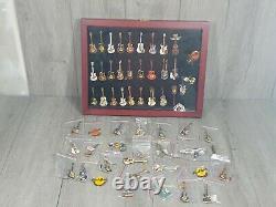 Hard Rock Cafe Lot of 50+ Variety US & International Locations Pin Collection