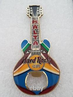 Hard Rock Cafe MALTA Magnet Guitar Bottle Opener