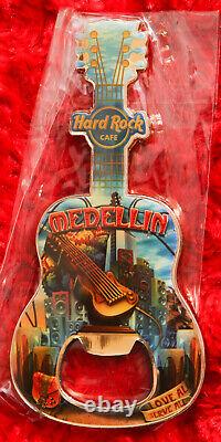 Hard Rock Cafe MEDELLIN Columbia BOTTLE OPENER MAGNET