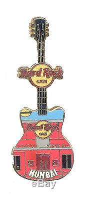 Hard Rock Cafe MUMBAI Facade Guitar Series pin RARE