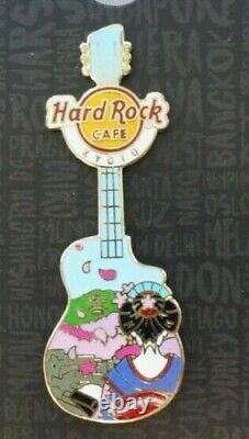 Hard Rock Cafe Maiko Season Guitar Pin Winter Spring Summer Autumn Winter Kyoto