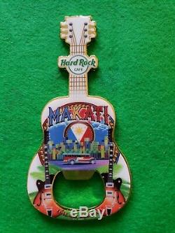 Hard Rock Cafe Makati Grand Opening pin, Icon pin and Opener Magnet lot