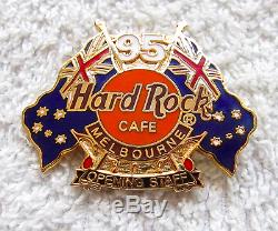 Hard Rock Cafe Melbourne Opening Staff Pin 1995