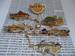 Hard Rock Cafe Minneapolis 2005 Fish Chain Set with Logo Pin