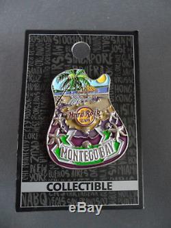 Hard Rock Cafe Montego Bay Jamaica City Icon Core Series 2017 Pin on Card