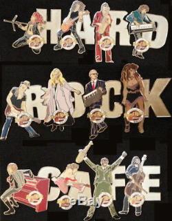 Hard Rock Cafe NAGOYA 2001 Musician Letter Series 12 PIN Puzzle SET 30 Year 30th