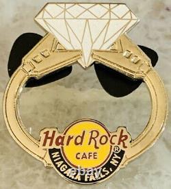 Hard Rock Cafe NIAGARA FALLS NY 2008 Engagement Ring Pre-Production PIN 50663or4