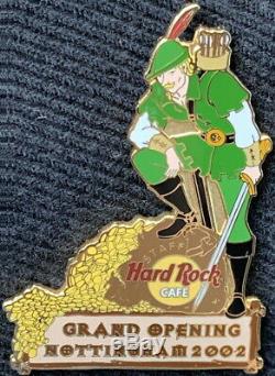 Hard Rock Cafe NOTTINGHAM 2002 Grand Opening STAFF PIN GOS LE 150 HRC #13470