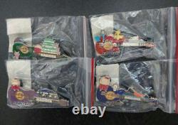 Hard Rock Cafe Nagoya Guitar Pin Badge Cent All 4 Types Castle