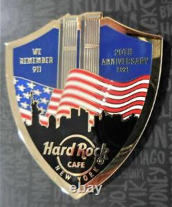 Hard Rock Cafe New York We Remember 9/11 20th Anniversary'21 Pin