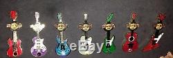 Hard Rock Cafe Niagara Falls Ny 2008 Birthstone Guitars Complete Set Of 12 Pins