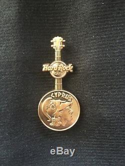Hard Rock Cafe Nicosia Cyprus (Closed Cafe) Alexander the Great Coin pin RARE