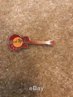 Hard Rock Cafe No Name FC Parry Red Les Paul Guitar Pin Very Rare Old Vintage