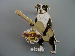 Hard Rock Cafe Nottingham 2005 Staffordshire Bull Terrier Europeen Dog Pin
