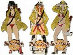 Hard Rock Cafe ONLINE 2008 Sexy FIREFIGHTER Girls PIN Series 3 HOT FIRE BABES 50