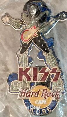 Hard Rock Cafe OSAKA 2003 KISS Band PIN ACE FREHLEY Space Suit LP Guitar #20356