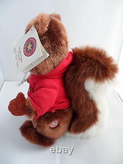 Hard Rock Cafe Oasis TBC Red Squirrel HRC Toy (Herrington Teddy Bear Company)