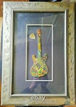 Hard Rock Cafe Online 30 Years Anniversary Guitar Puzzle Numbered 2001 Pin Rare