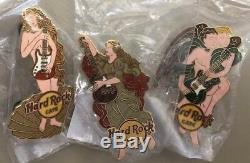 Hard Rock Cafe Online VENUS Series 2007 / set of 3 pins / P3