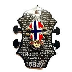 Hard Rock Cafe Oslo Headstock Series Pin 2014 VERY RARE