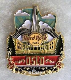 Hard Rock Cafe Oslo Limited Edition Original Icon City Series Pin # 85011