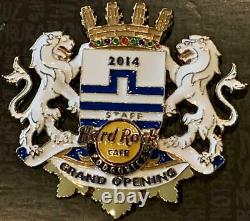 Hard Rock Cafe PODGORICA 2014 Grand Opening STAFF GOS PIN Coat of Arms HR #84607