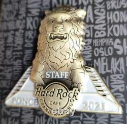 Hard Rock Cafe PONCE PR 2021 Grand Opening STAFF GOS PIN Lion LE 100 HRC #534051