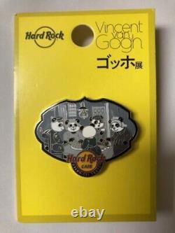 Hard Rock Cafe Panda Pin Set Vincent Van Gogh Potato Eaters Cypresses Japan Rare