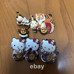 Hard Rock Cafe Pin Batch Hello Kitty Hachimarukun Nagoya Sanrio