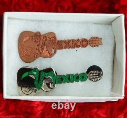 Hard Rock Cafe Pin CASTING Copper 3d Prototype mold MEXICO City Guitar Bird