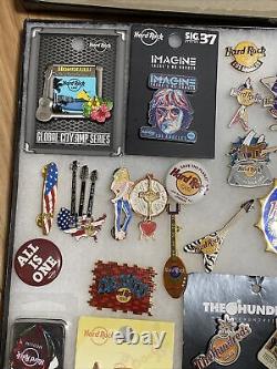 Hard Rock Cafe Pin Lot 37 in 16X12 Zodiac Imagine New and Rare mix The Hundreds
