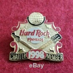 Hard Rock Cafe Pin Lot of 34 Pinheads Rick Nelson Madrid Beijing Snowman Philly