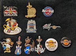 Hard Rock Cafe Pin, Magnet & Button Lot x 10 Various Locations