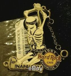 Hard Rock Cafe Pinapalooza 2007 Bondage Chain Skeletons Complete Set Of 11 Pins