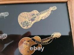 Hard Rock Cafe Pins Dead Rocker Guitar Series 1 Original 6 In Online Case Rare