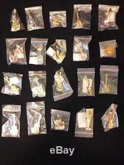 Hard Rock Cafe Pins Large Lot of 101 Pins from US and Other Countries
