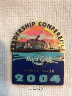 Hard Rock Cafe Pins Leadership Conference Series, 2000-2017, over 20 in set