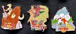 Hard Rock Cafe Pins Online Set Prehistoric Sexy Girl Series 2016 T-Rex Mammoth