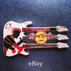 Hard Rock Cafe Pittsburgh Pin Anniversary Guitar Pin. Le 300