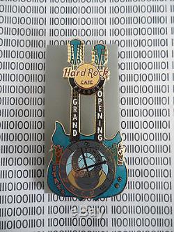 Hard Rock Cafe Prague Grand Opening STAFF Clock Guitar HRC Pin