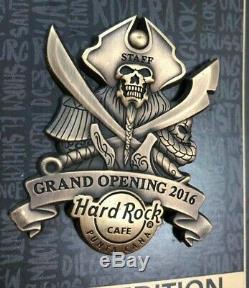 Hard Rock Cafe Punta Cana Airport Opening Staff LE100 3D Pin 2020