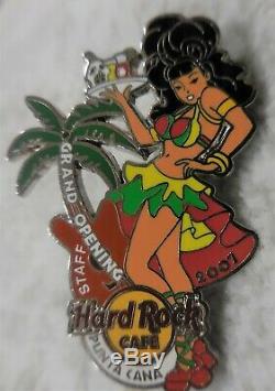 Hard Rock Cafe Punta Cana GO STAFF'07 Pin