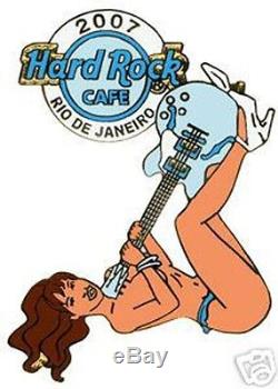 Hard Rock Cafe RIO DE JANEIRO Lap Dancer Series Sexy Girl pin CLOSED CAFE