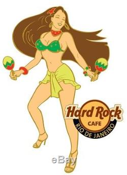 Hard Rock Cafe RIO DE JANEIRO Rock all Night RAN Series pin