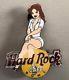 Hard Rock Cafe Rome Girl Of Rock, White Outfit Pin. (auction)