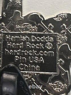 Hard Rock Cafe Rare Hamish Dodds Ceo Staff Pin Eagle And Lion Guitar Pin