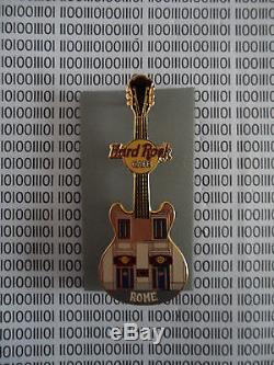 Hard Rock Cafe Rome 2004 Facade Guitar Front HRC Building Serie Pin (VHTF)