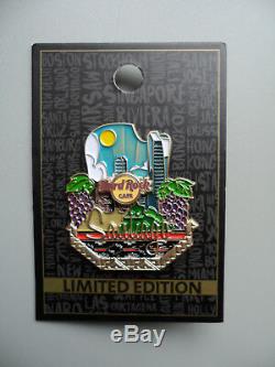 Hard Rock Cafe SANTIAGO City Icon HTF Worldwide Series Pin on Card