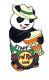 Hard Rock Cafe Santo Domingo Summer 2016 Panda Staff Pin Le 50